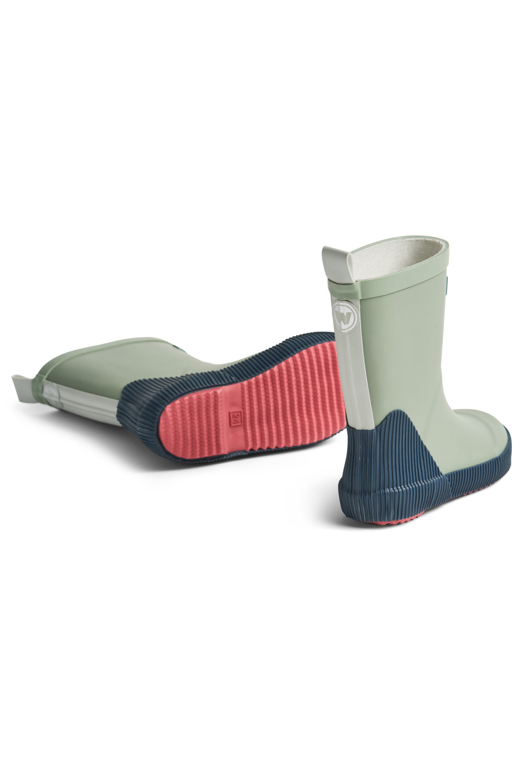 Stivale di gomma di WHEAT in verde