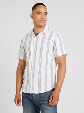 Only & Sons Regular Fit Hemd 'ONSTRUE' in Weiß: Vorderseite