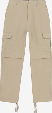 Regular Pantalon cargo IUTER en beige : devant