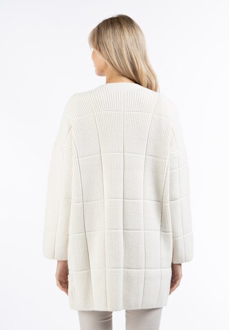 usha WHITE LABEL Knit cardigan in White