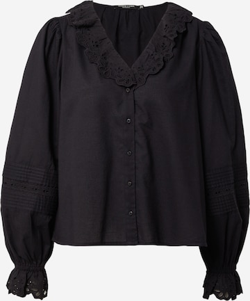 SCOTCH & SODA Блуза в черно: отпред