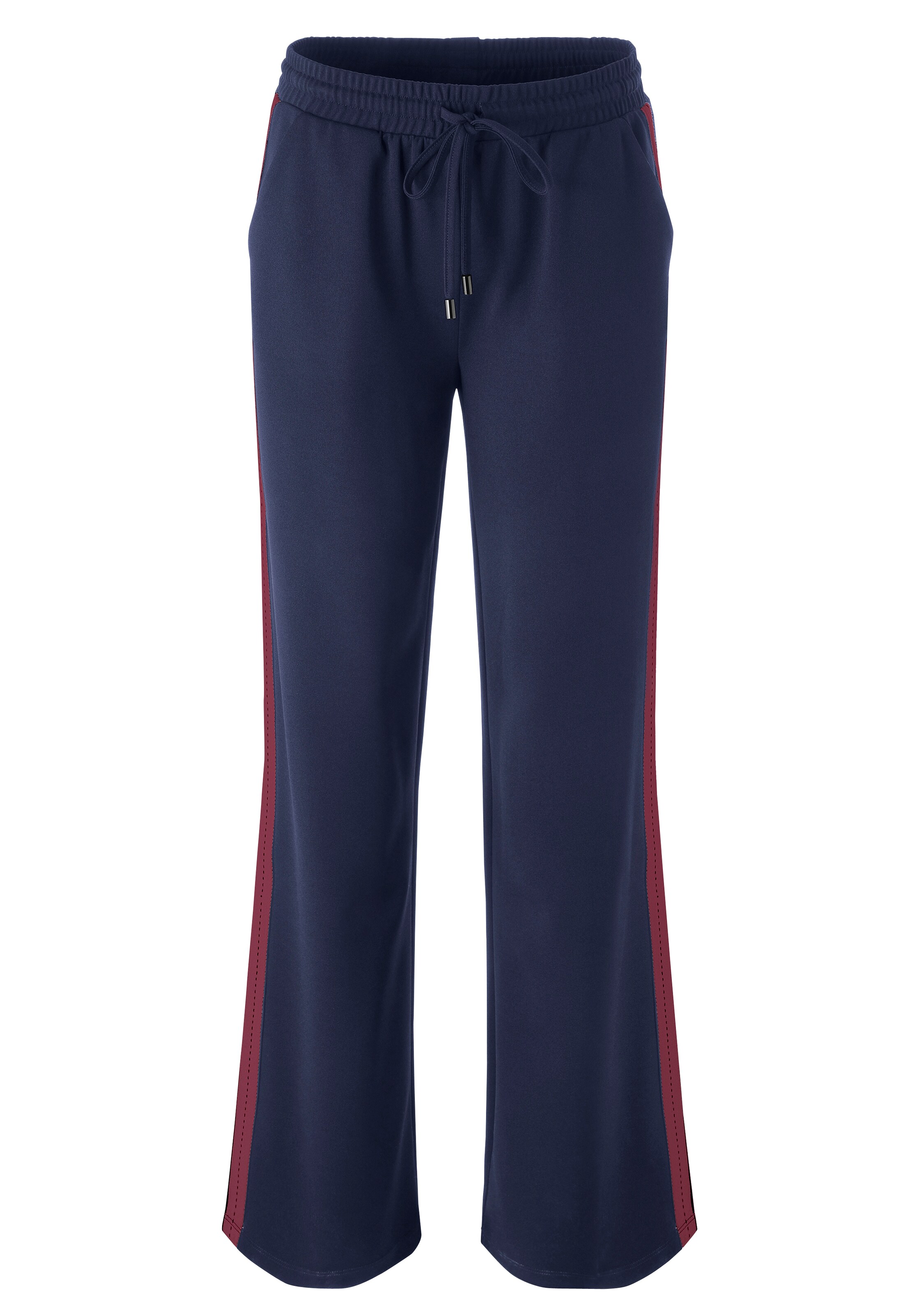 Aniston CASUAL Pajama Pants in Blue: front
