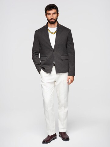 Ombre Regular fit Business-colbert in Grijs