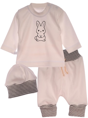 La Bortini Set in Beige: front