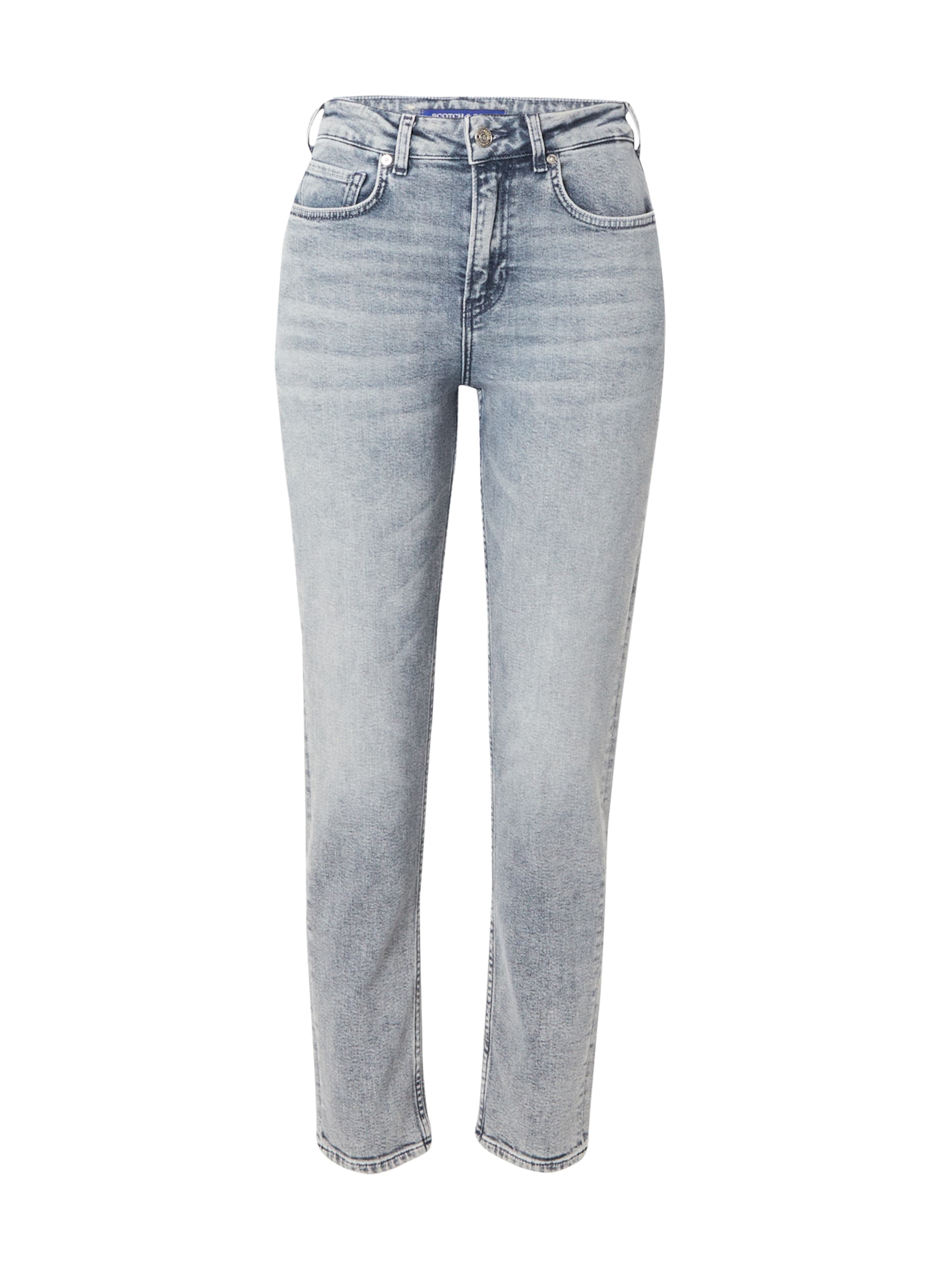 Coupe slim Jean 'Cityscape' SCOTCH & SODA en gris : devant