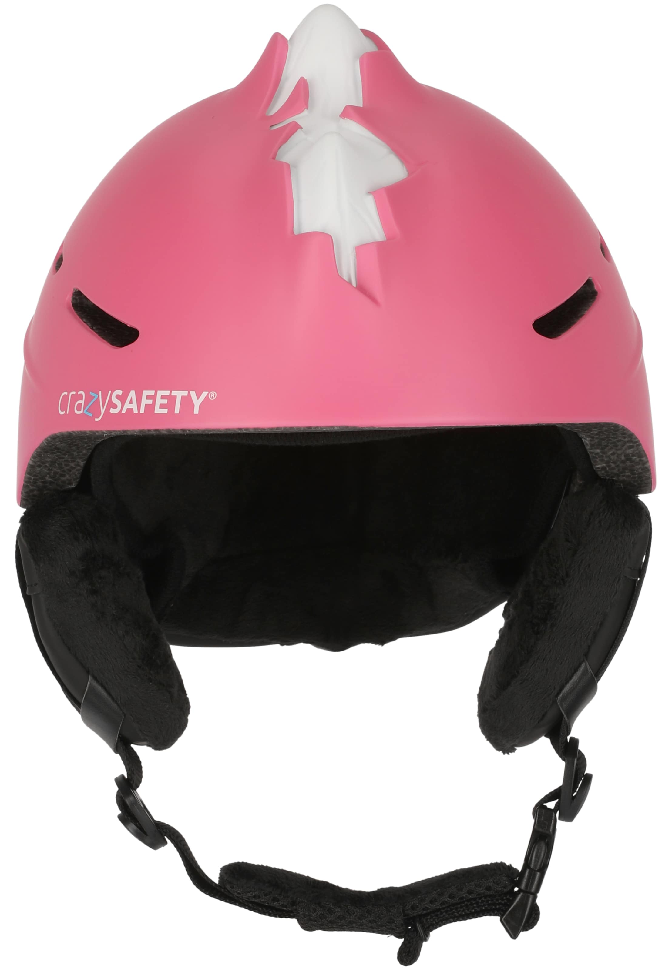 Crazy Safety Helmet 'Bone Spike' in Pink