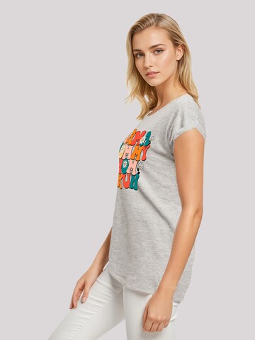 T-shirt 'Mothers Day Floral Accent Mom Life Humor Trendy Aesthetic' F4NT4STIC en gris