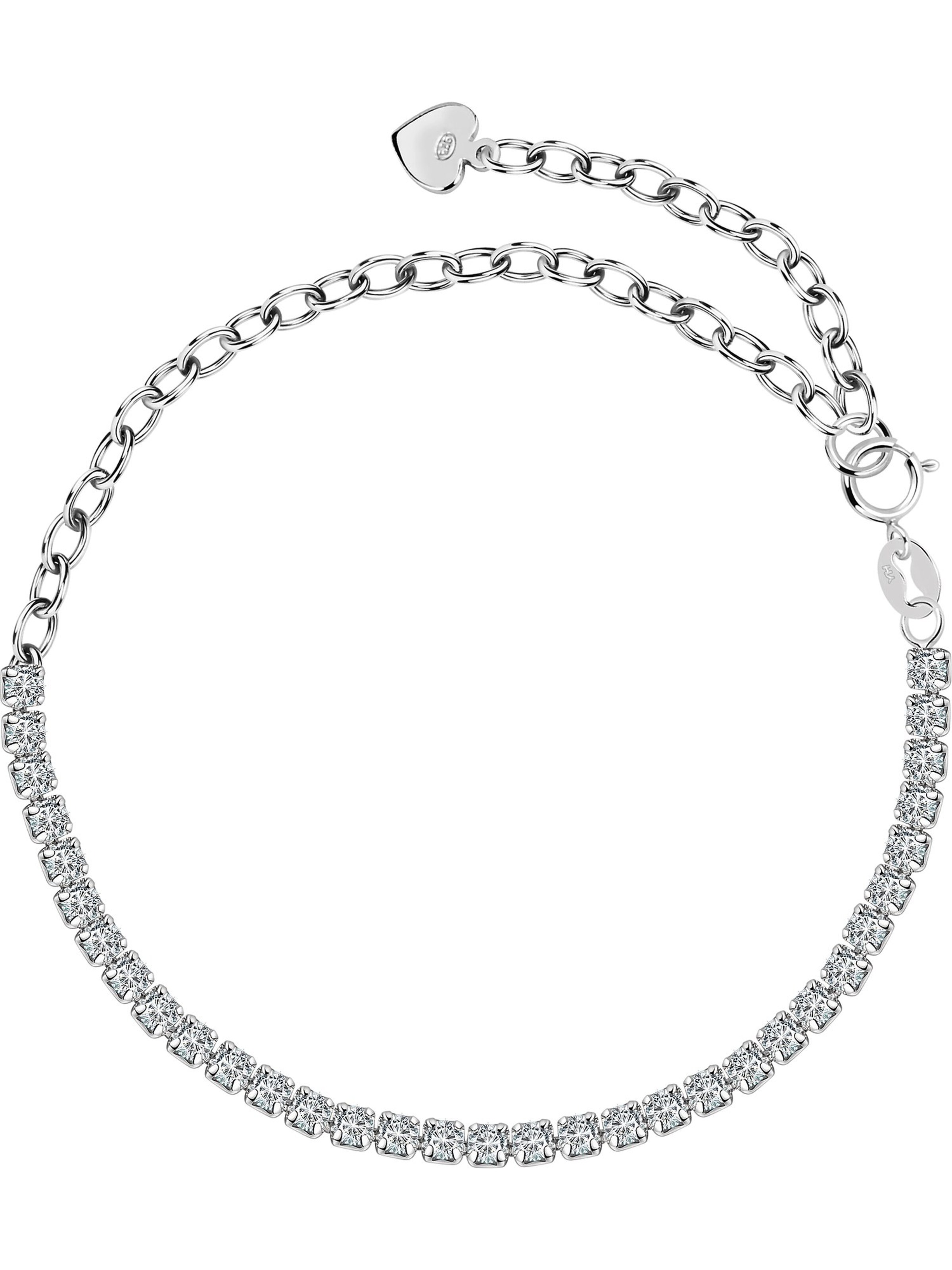 CHRIST Armband in Silber: Vorderseite