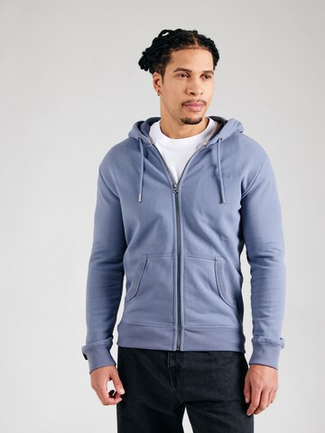 Giacca di felpa 'ESSENTIAL' di Superdry in blu: frontale