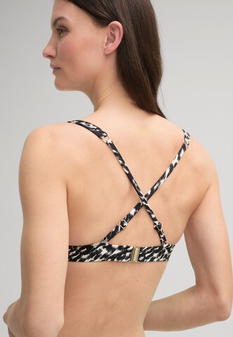 JOOP! T-shirt Bikini top in Black