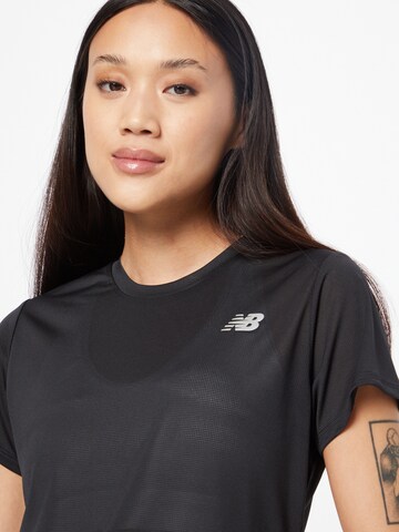 new balance Functioneel shirt 'Accelerate' in Zwart