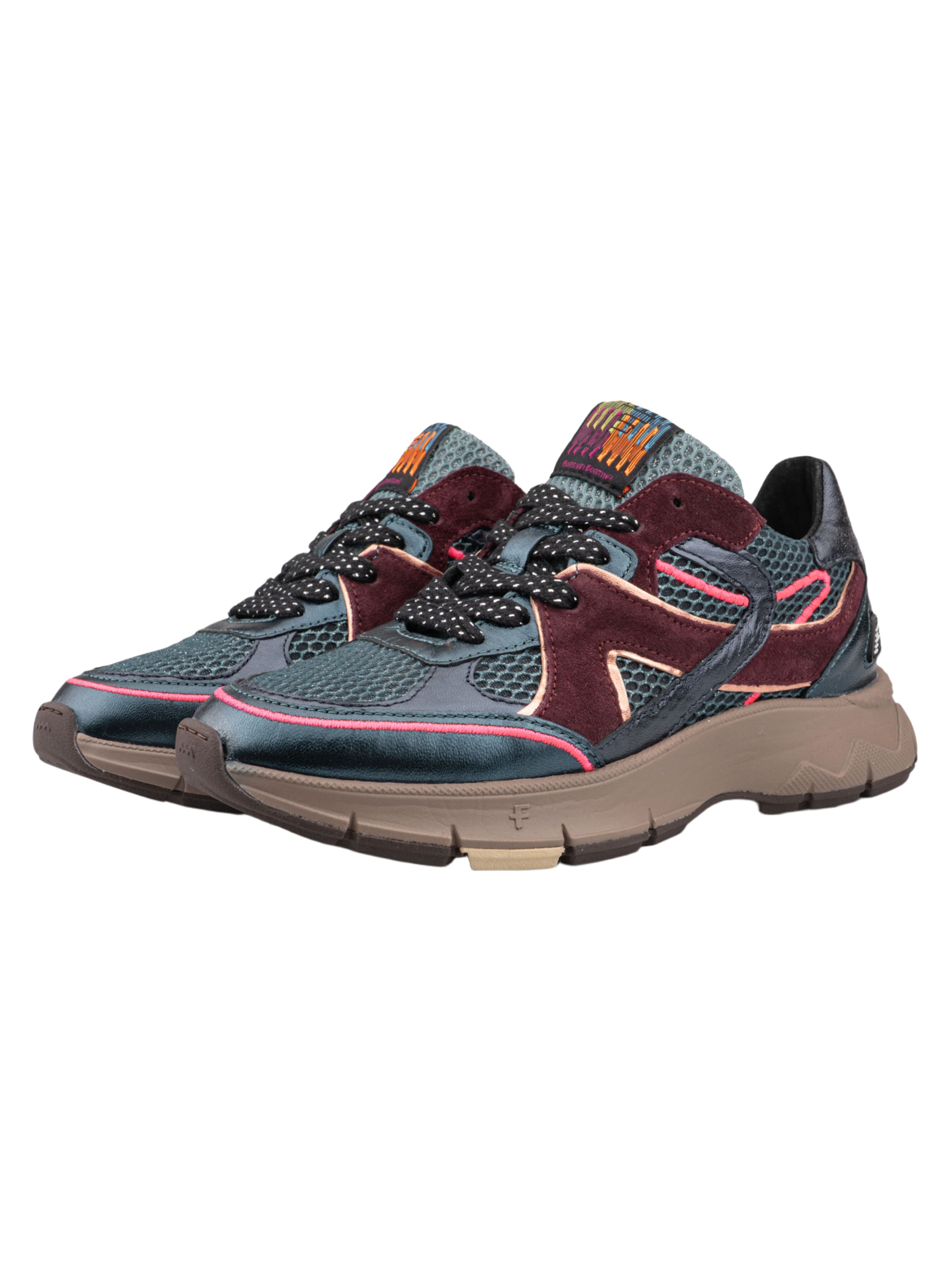 Floris van Bommel Platform trainers 'Daysi 09' in Green