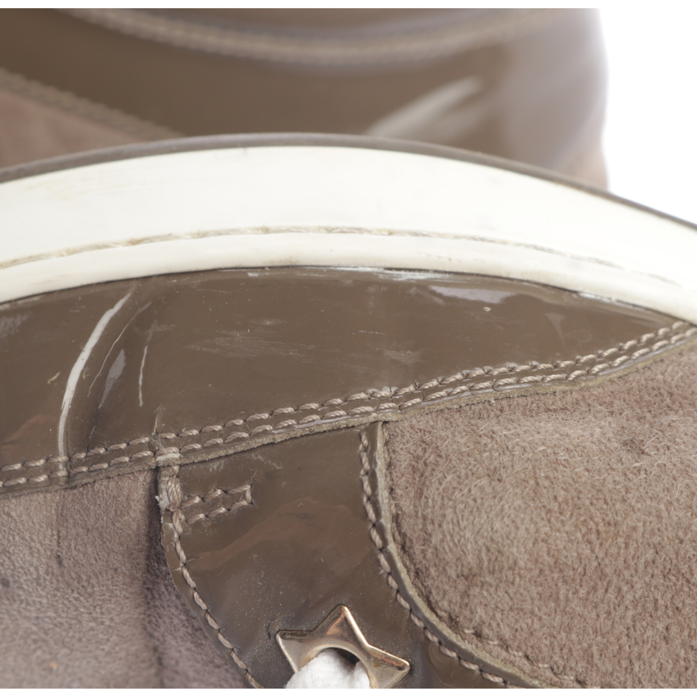 JIMMY CHOO Turnschuhe / Sneaker 38,5 in Braun