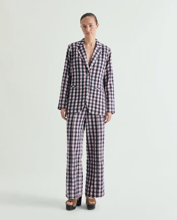 Scalpers Vichy Blazer ' ' in Blau: Vorderseite