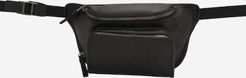 juoda Calvin Klein Jeans Rankinė ant juosmens: priekis