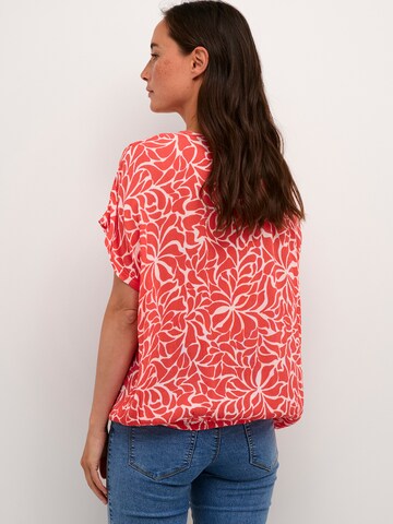 Kaffe - Blusa 'Amber' en rojo