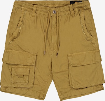 žalia ALPHA INDUSTRIES Standartinis Laisvo stiliaus kelnės: priekis