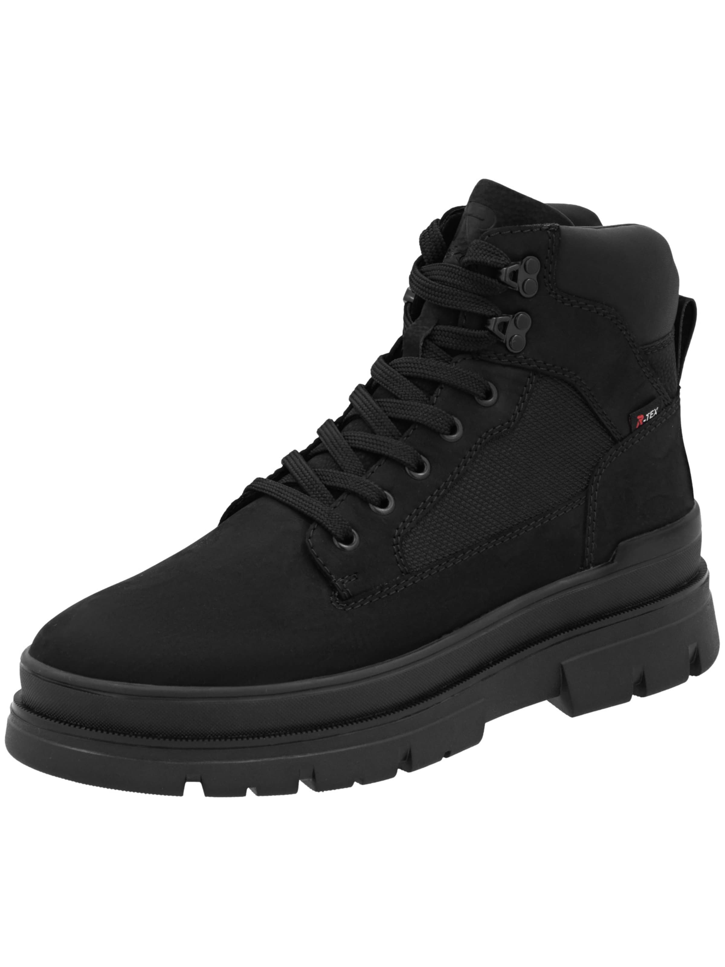 Rieker Sport - Botas com atacadores 'U1270' em preto: frente
