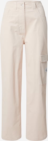 Pantaloni cargo Calvin Klein Jeans di colore crema, Visualizzazione prodotti