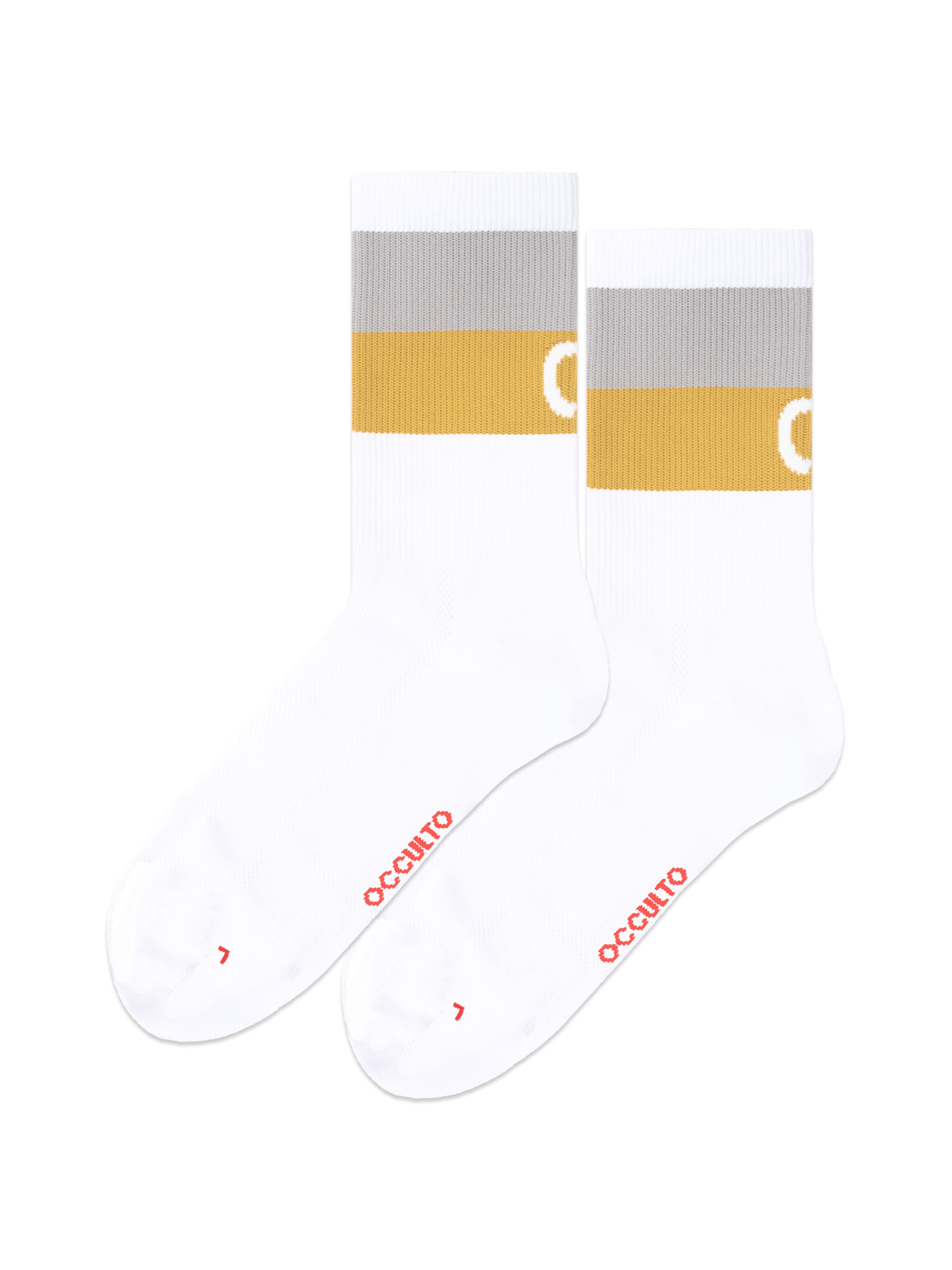 Chaussettes de sport 'Rennrad' Occulto en blanc