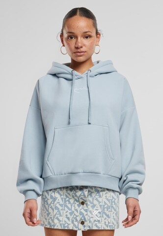 Karl Kani Sweatshirt in Blauw: voorkant