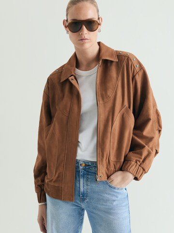 Scalpers Between-season jacket in Brown