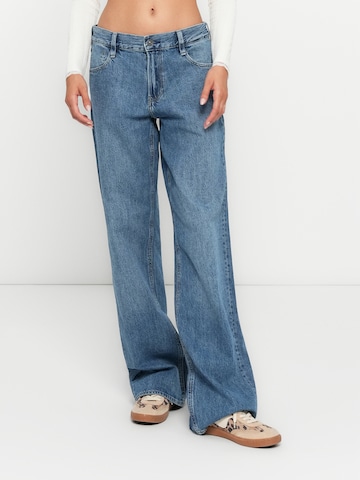 G-STAR Wide Leg Jeans 'Judee' i blå: forside
