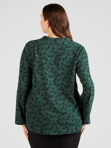 ONLY Carmakoma Blouse 'LUX ELLIE' in Groen