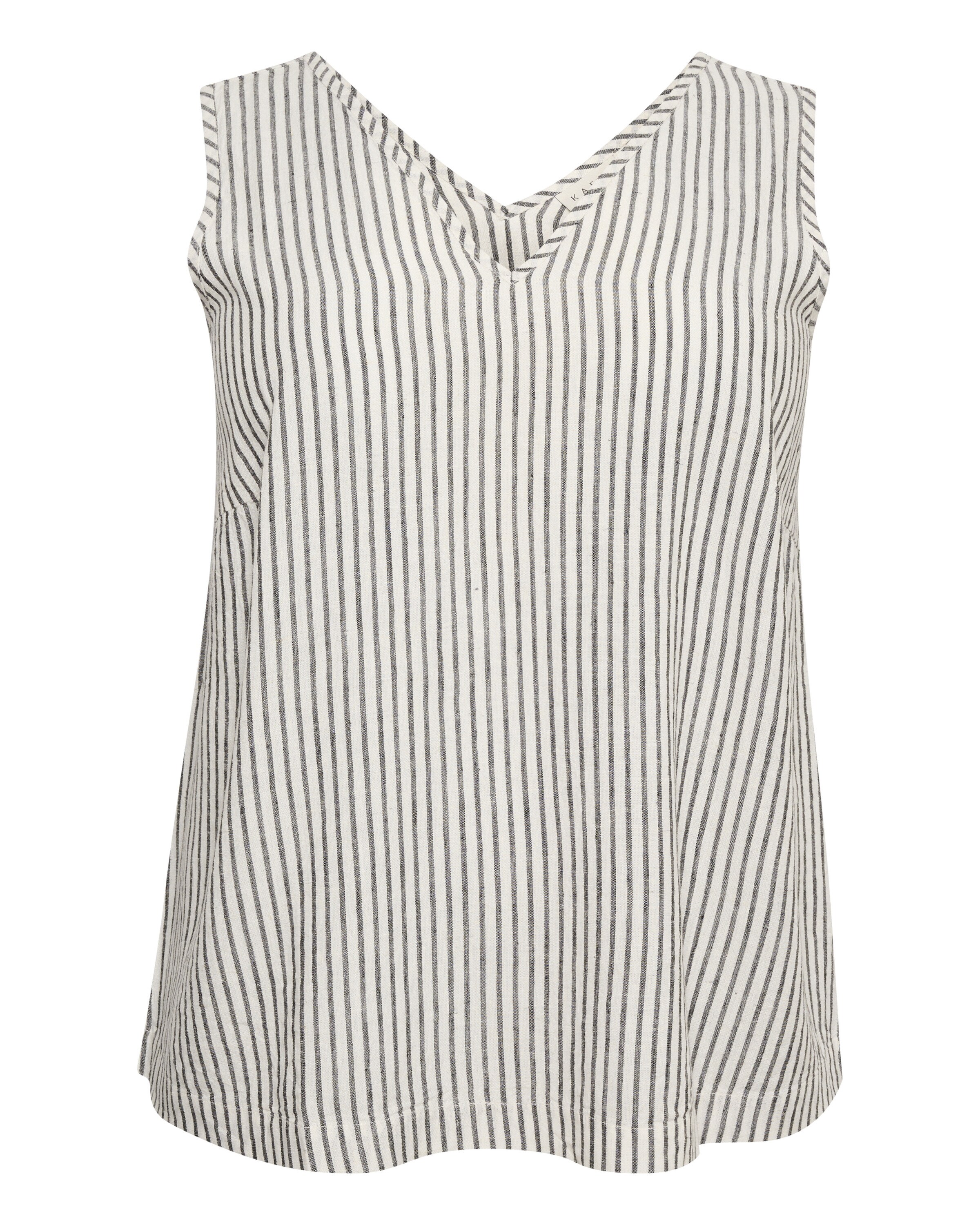 KAFFE CURVE Τοπ 'Mille' σε λευκό: μπροστά