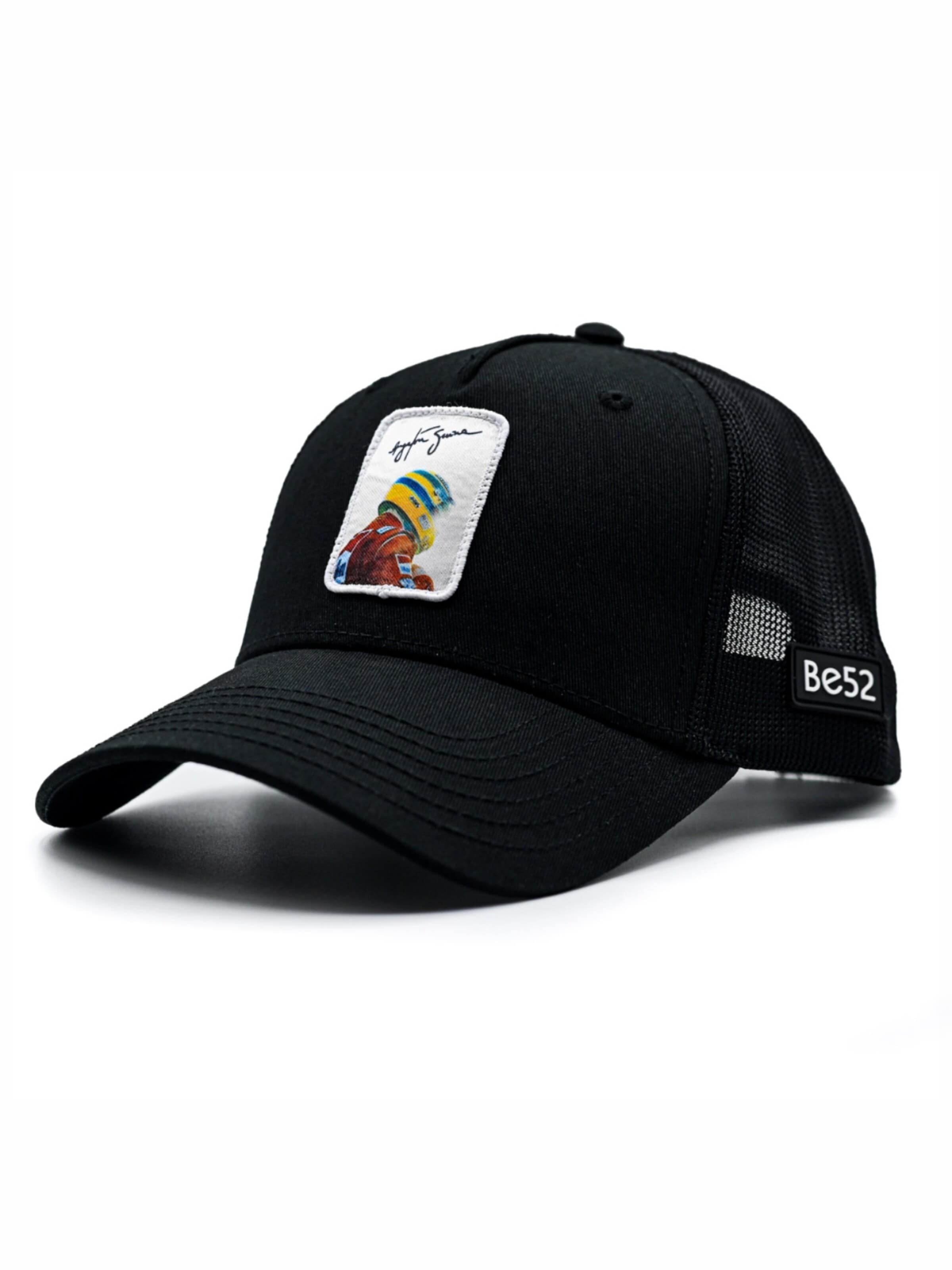 Casquette 'Scuderia' Be52 en noir : devant