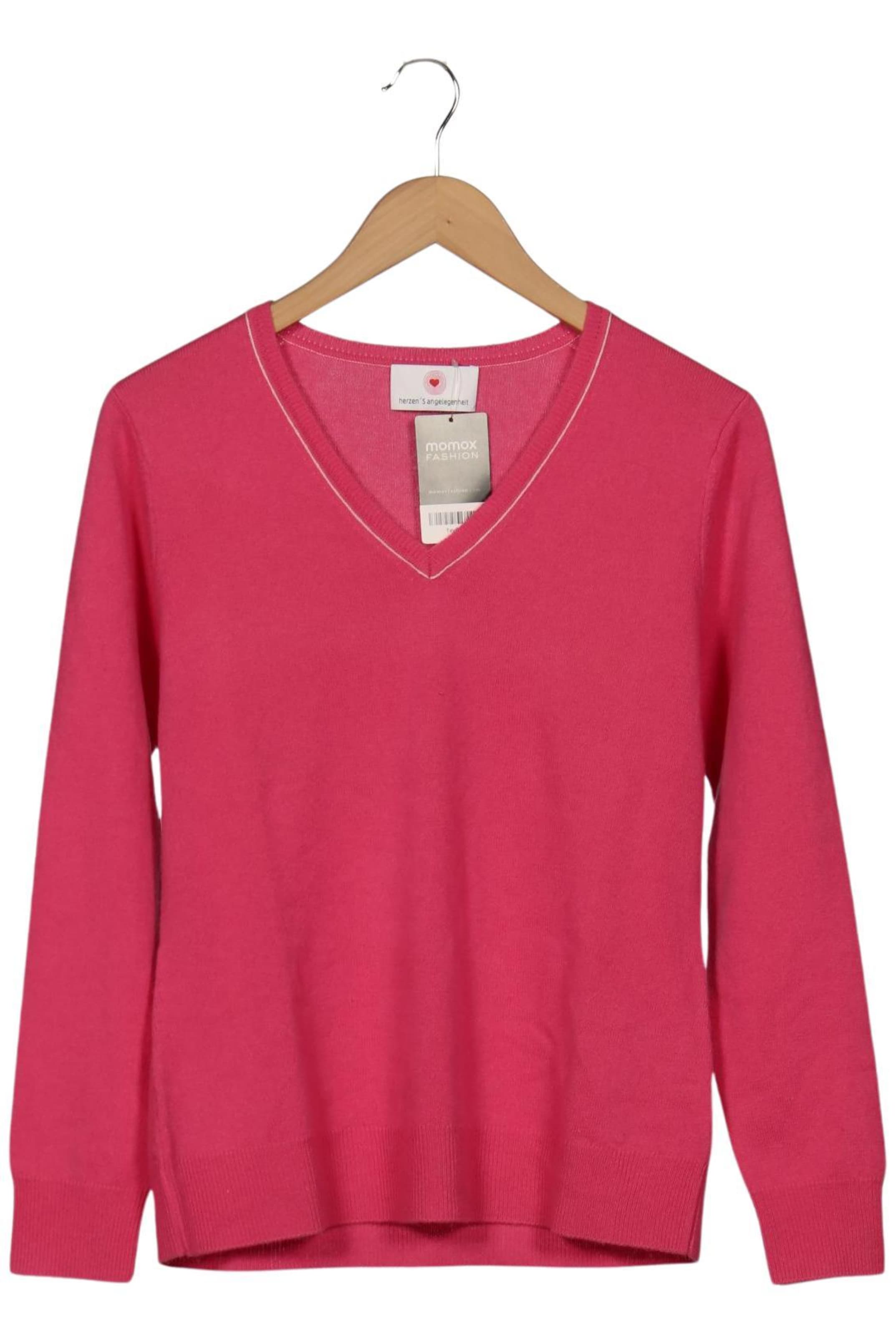 HERZENSANGELEGENHEIT Sweater & Cardigan in XL in Pink: front