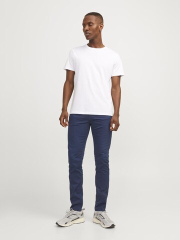 JACK & JONES Slimfit Jeans 'Glen Blaine' in Blauw