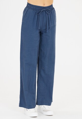 Cruz Regular Broek 'Jessy' in Blauw: voorkant