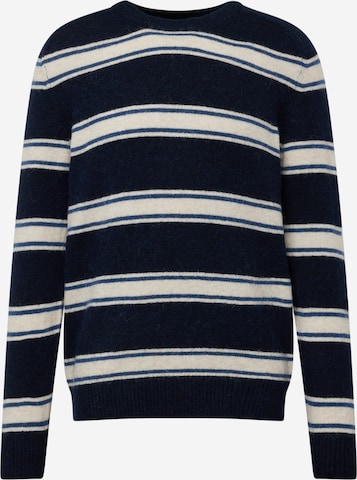 Pull-over 'RAI' SELECTED HOMME en bleu : devant