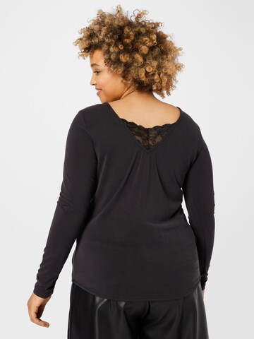 Vero Moda Curve Shirt in Zwart