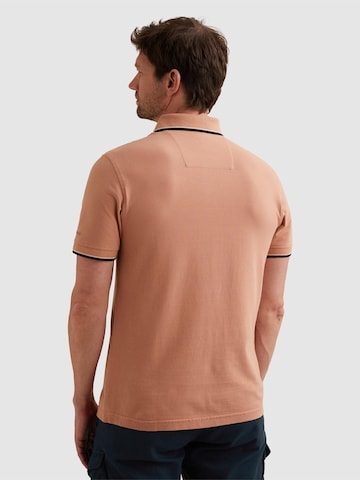PME Legend - Camiseta 'Polo shirt in piqué with artwork' en rosa