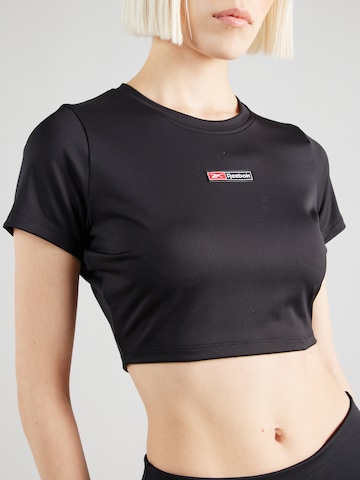 Tricou funcțional 'LUX BOLD' de la Reebok pe negru