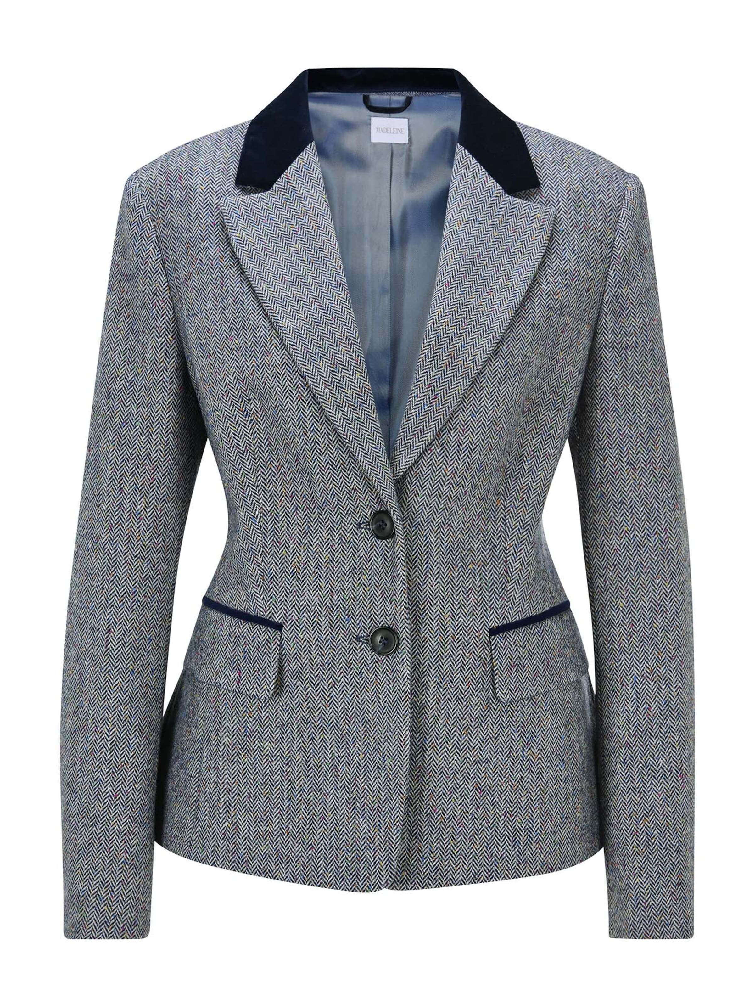 MADELEINE Blazer in Blau: Vorderseite