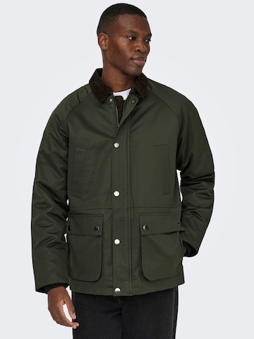 Only & Sons - Parca de invierno '22034876' en verde