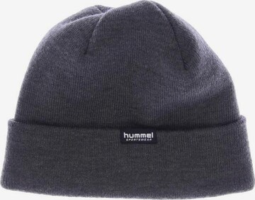 Hummel Hat & Cap in One size in Grey: front
