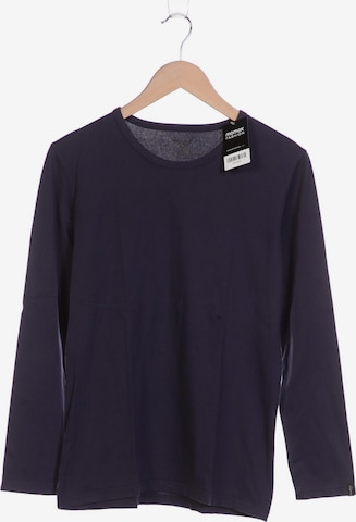Trigema Top & Shirt in L in Purple: front