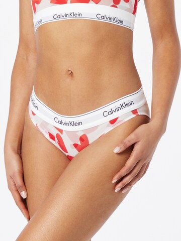 Calvin Klein Underwear Slip in White: front