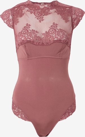 Hunkemöller Shirtbody in Pink: Vorderseite