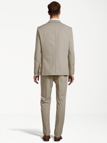 Steffen Klein Slimfit Anzug in Beige