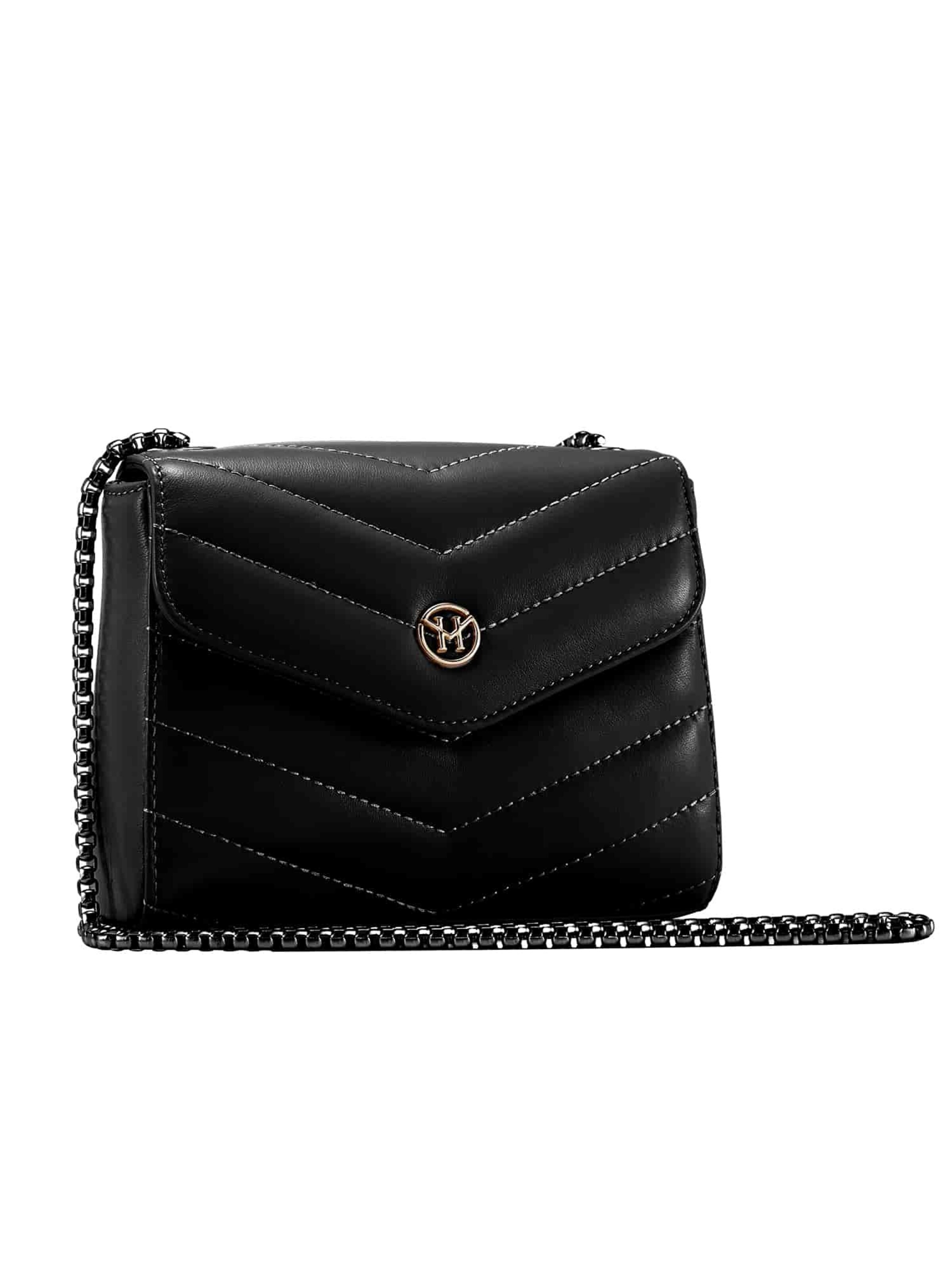 Victoria Hyde Käsilaukku ' New English lady ' värissä musta: etupuoli