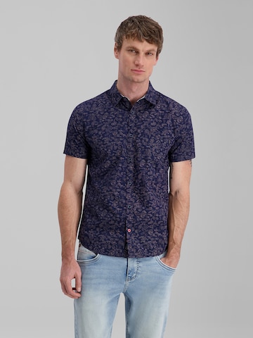 TIMEZONE Shirt 'Print' in Blue: front