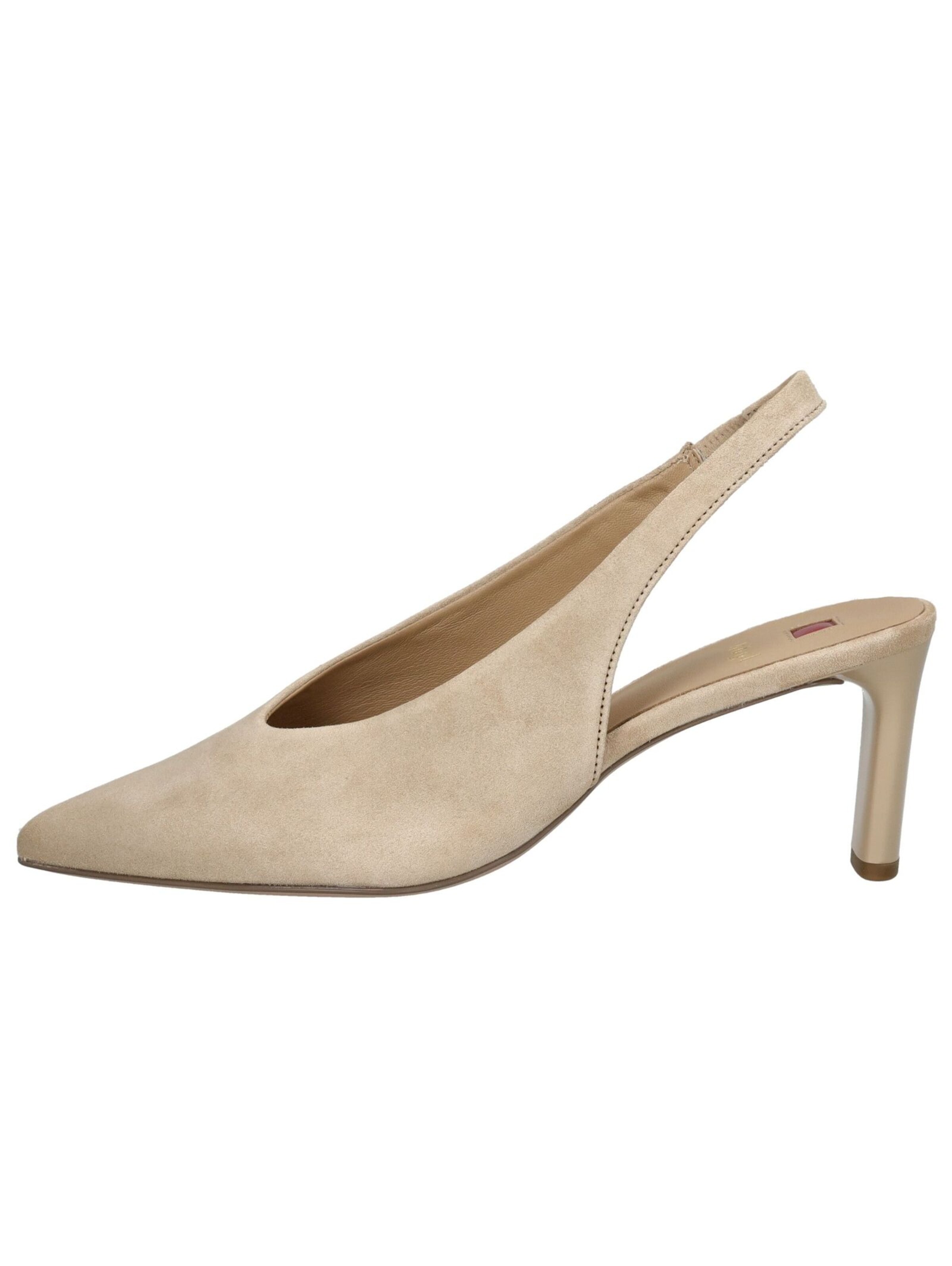 Décolleté sling di Högl in beige