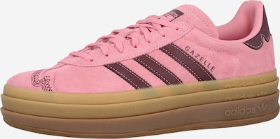 Sportbačiai be auliuko 'GAZELLE' iš ADIDAS ORIGINALS, spalva – tamsiai violetinė / rožinė, Prekių apžvalga