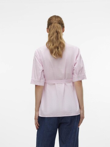 MAMALICIOUS Bluse 'Leticia' in Pink