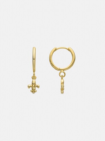 Luxenter Ohrringe 'Atlo'‌‌‌ in Gold: Vorderseite